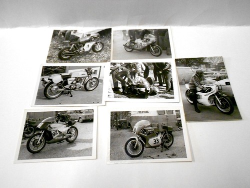 Sette fotografie epoca - d'epoca, anni