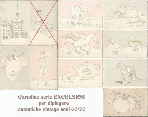 Rarissime cartoline serie - rarissime,