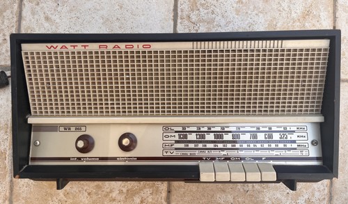 Radio epoca watt - radio, d'epoca