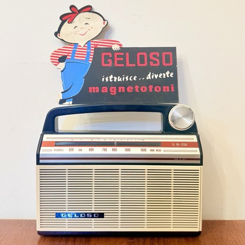 Radio vintage geloso g16 - radio,