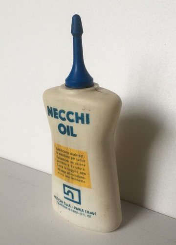 Flacone olio necchi - olio, d’epoca