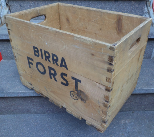 Cassa legno birra forst - birra,
