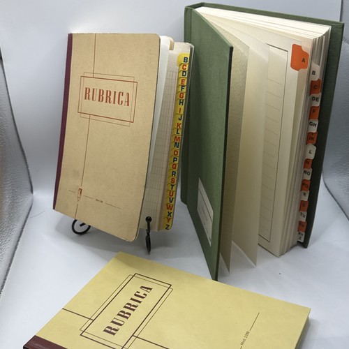 Rubriche vintage epoca - rubriche, d’epoca