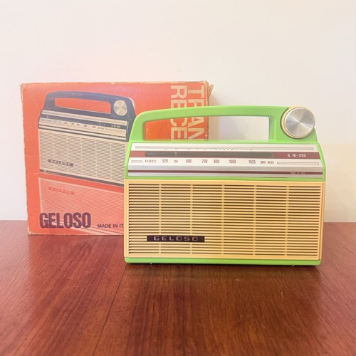 Radio vintage geloso - vintage,