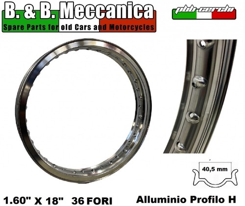 Cerchio alluminio x - cerchio, 1.60
