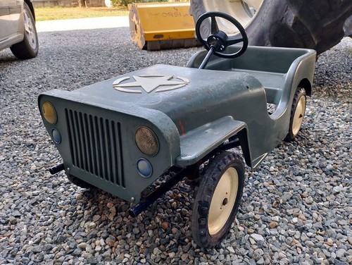 Auto pedali epoca jeep - auto, d'epoca